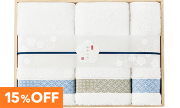 15％OFF　タオル・寝具