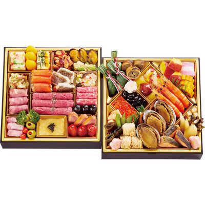 厳選おせちＮ　和・洋風　二段（３人用）