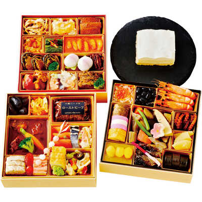 札幌パークホテルおせち／和洋中三段（スイーツ付）（３人用）