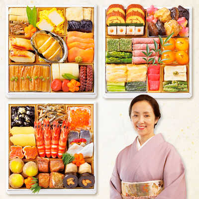 大丸・松坂屋特別企画　和風　三段（４人用）