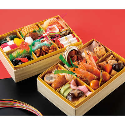 和風おせち二段重（２人用）