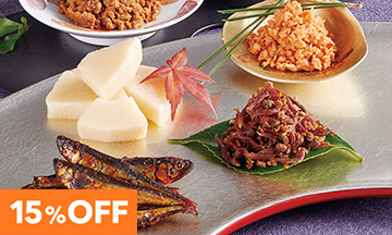 15％OFF　佃煮・漬物・梅干