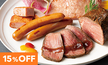 15％OFF　ハム・ローストビーフ