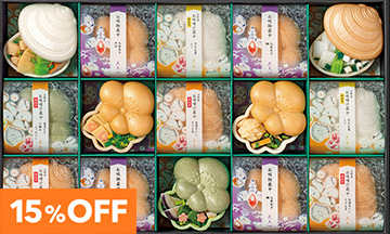 15％OFF　のり・乾物・汁物・お茶漬
