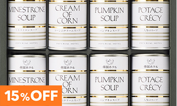 15％OFF　缶詰・瓶詰