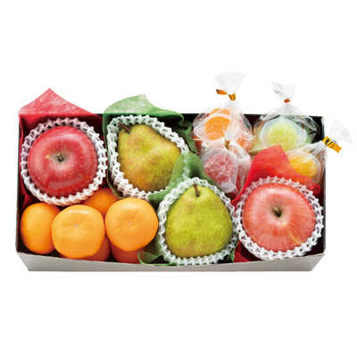 冬の旬を楽しむフルーツ３種とゼリー