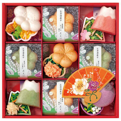 京のお茶漬・お吸物　迎春最中詰合せ