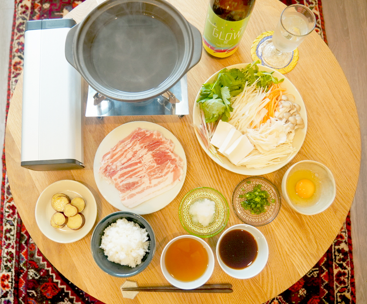 ごはんと芋焼酎で週末旅気分
