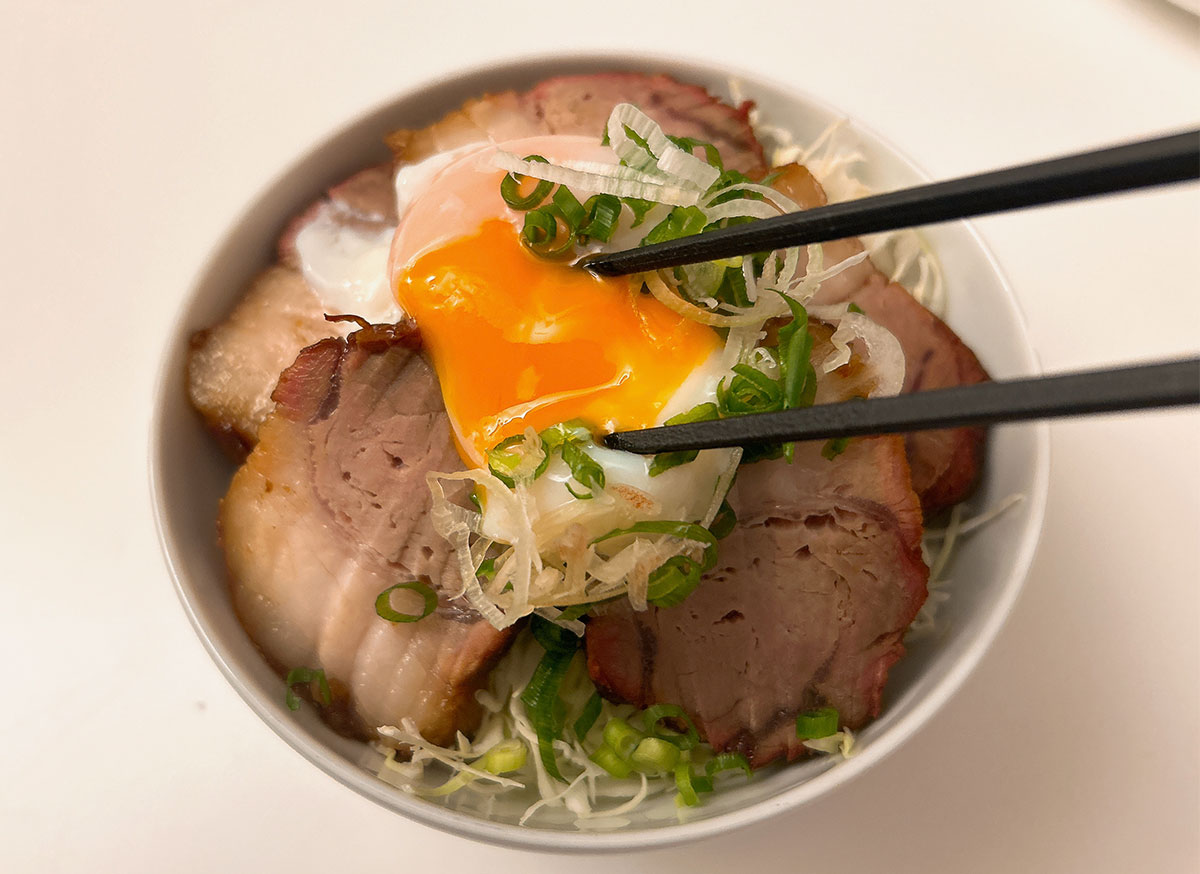 本格的な焼き豚丼が簡単に完成！