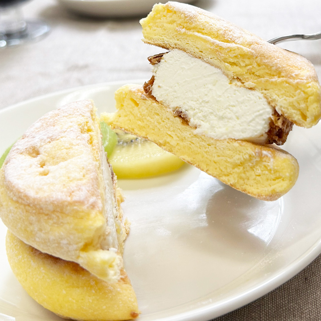 京の食材にこだわった名物ふわふわパンケーキ