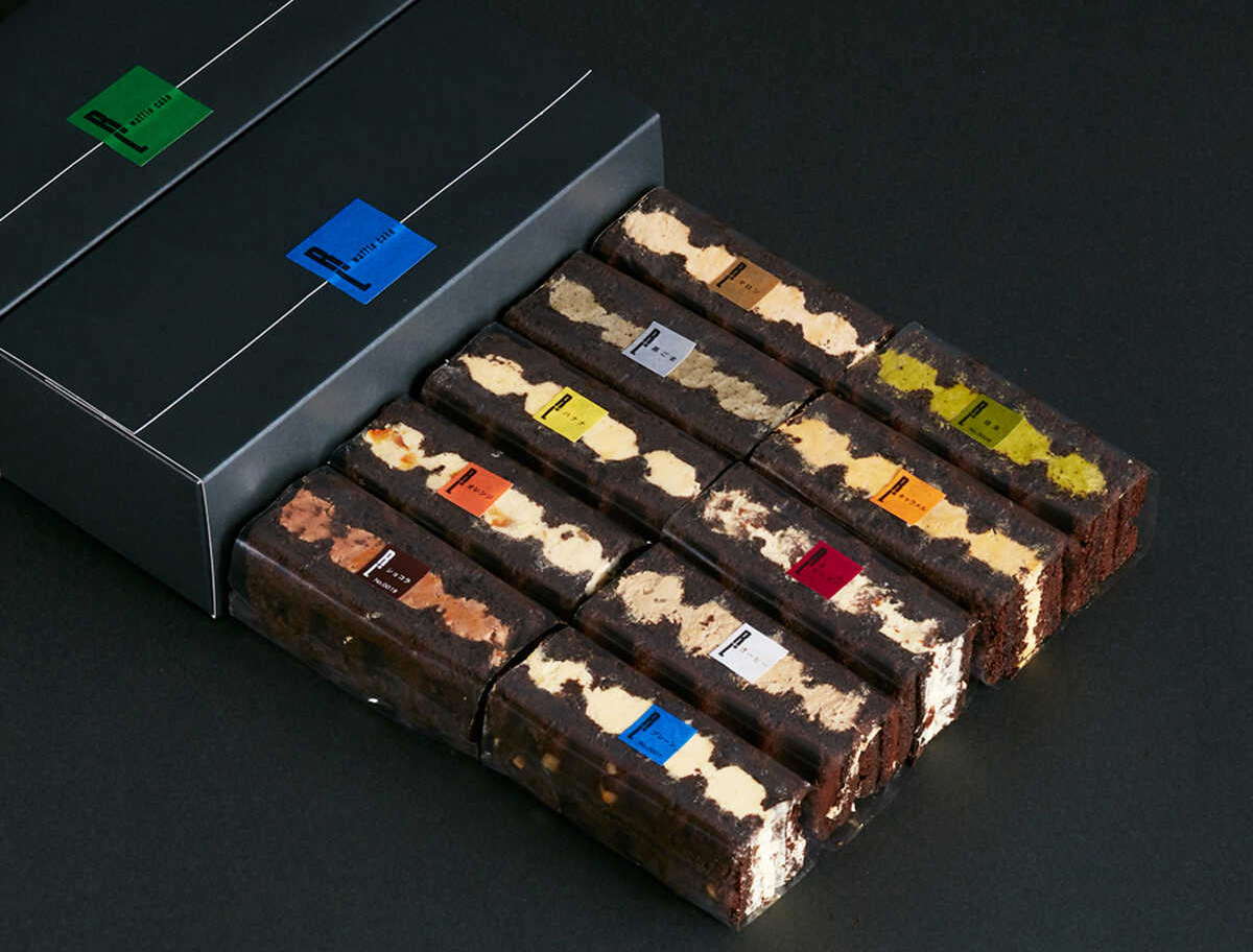 珍しいチョコブラウニーワッフル