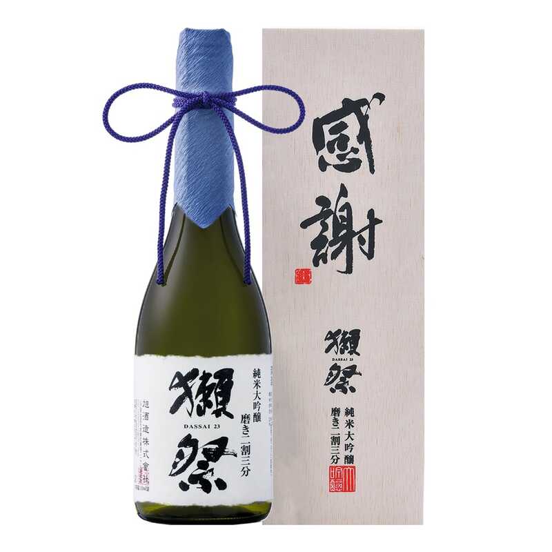 【父の日お届け】【清酒】獺祭　純米大吟醸　磨き二割三分　感謝木箱入り