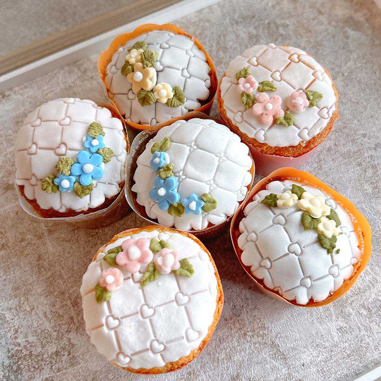 【敬老の日】花束のようなカップケーキ６個セット