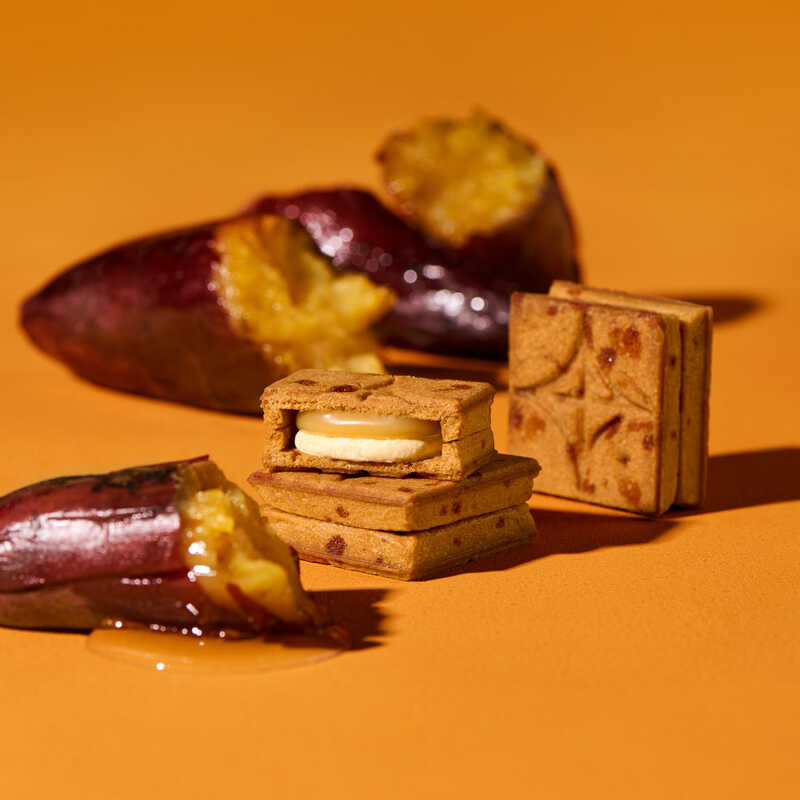 【敬老の日】バターサンド〈蜜芋バター〉５個入