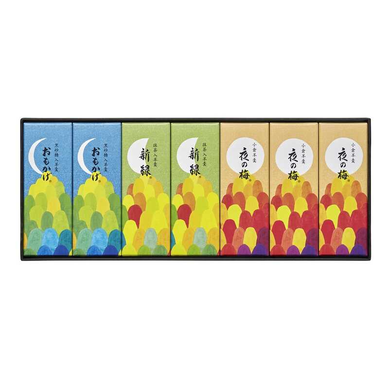 【敬老の日】秋パッケージ小形羊羹７本入