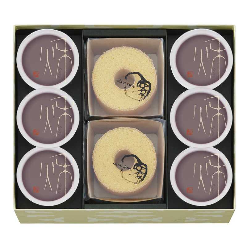 【敬老の日】本生羊羹秋味・バームクーヘンｍｉｎｉ詰合せ（ＡＹＢＭ４）