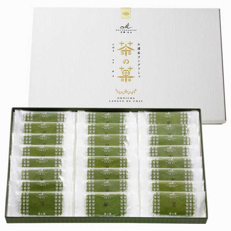 お濃茶ラングドシャ「茶の菓」２４枚入
