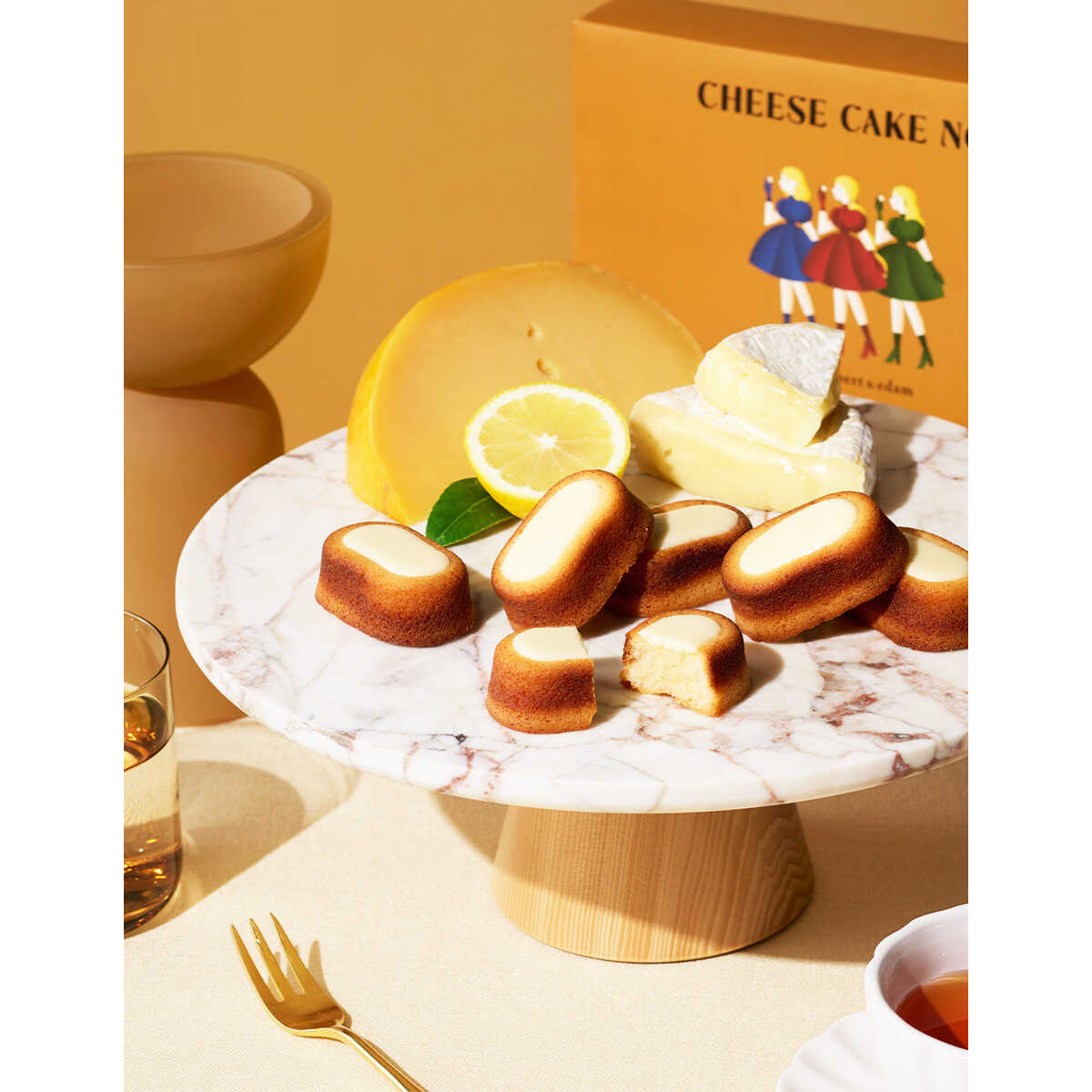 【母の日】チーズケーキ　ナウ　カマンベール＆エダム