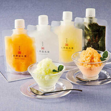 四代目大野屋氷室 夏限定飲むかき氷10種
