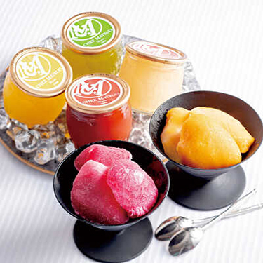 東京/シェ松尾 凍らせて食べるフルーツソルベ9個入