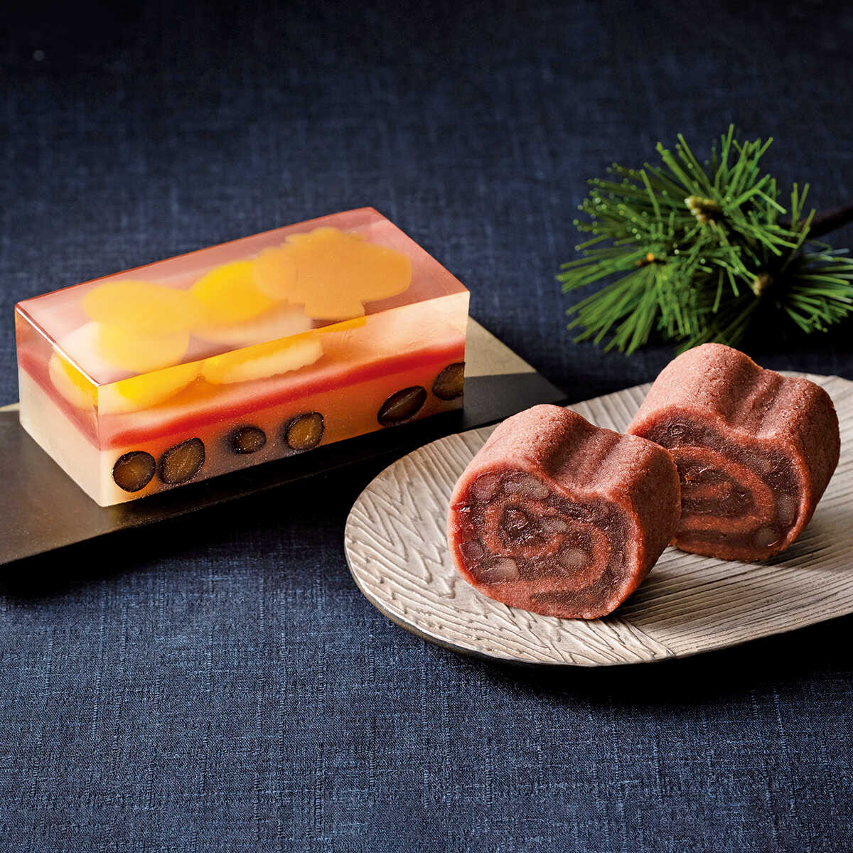 〈京菓子司俵屋吉富〉京丹波黒豆羊羹「千両万両」詰合せ