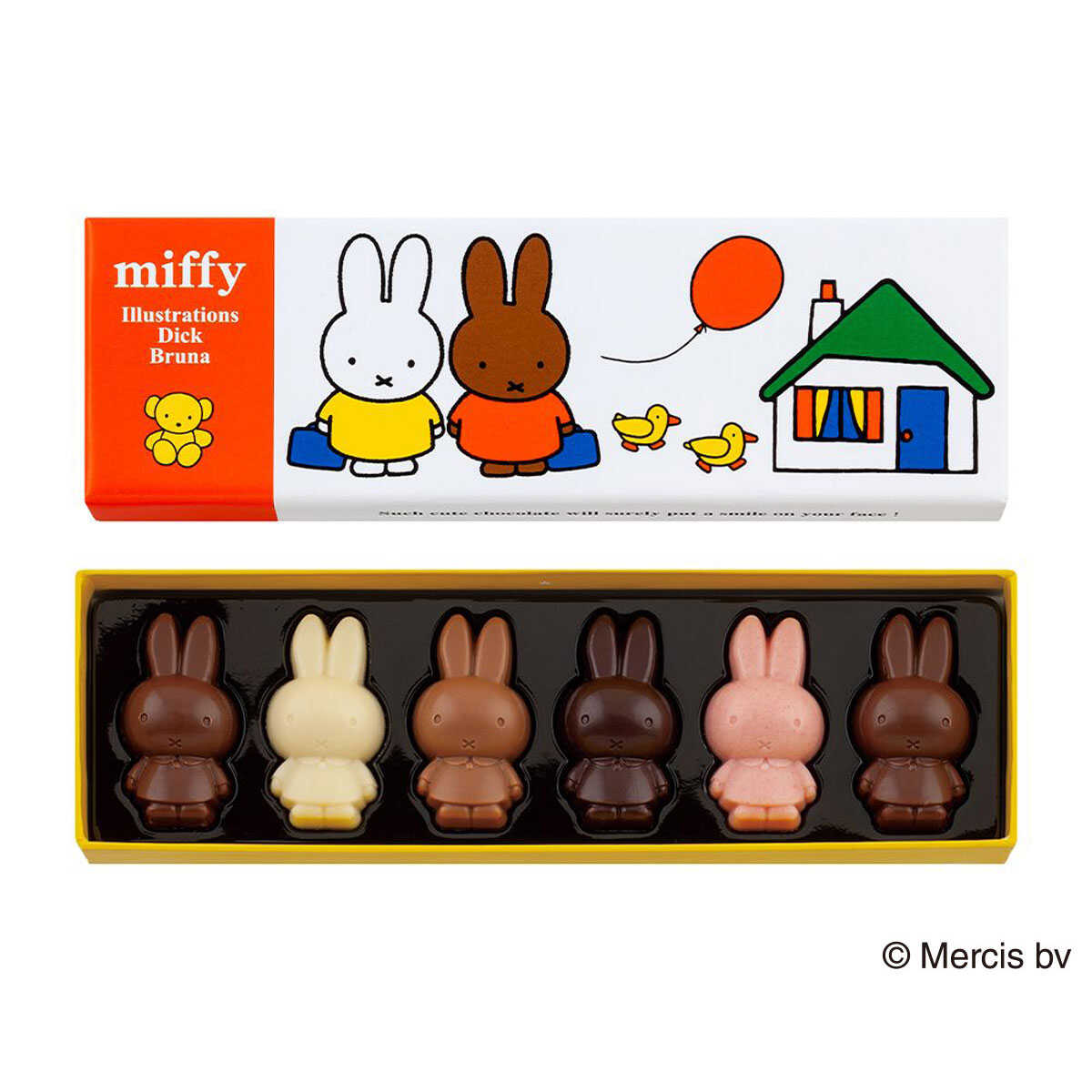 【バレンタイン】ミッフィープレーンチョコレート
