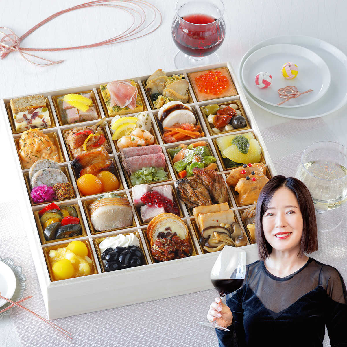 大丸・松坂屋特別企画　おつまみ風　一段（２人用）