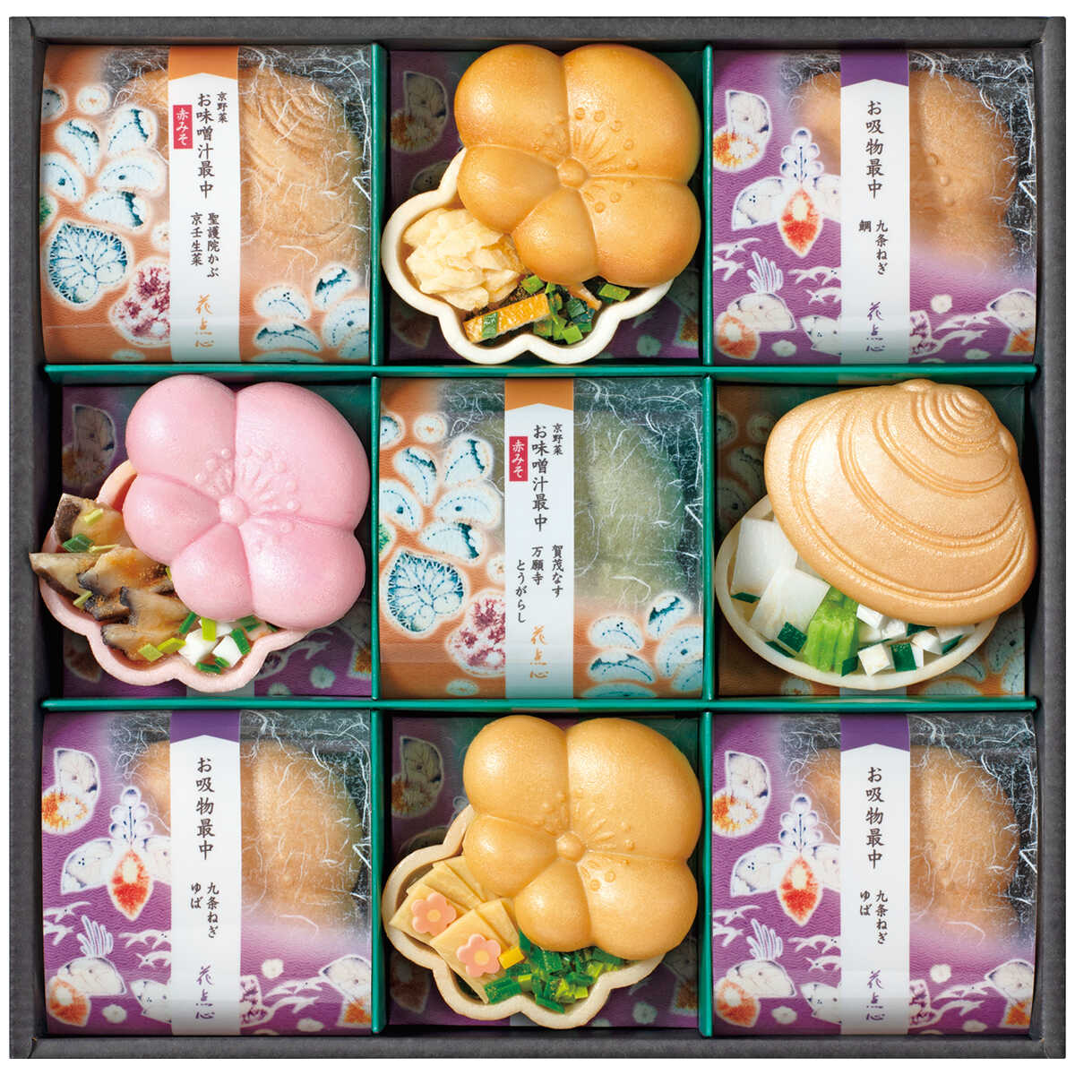 お茶漬・お吸物最中詰合せ