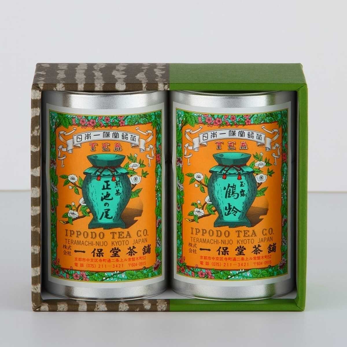 玉露　鶴齢小缶　煎茶　正池の尾小缶