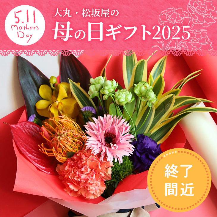 終了間近！母の日ギフト2025