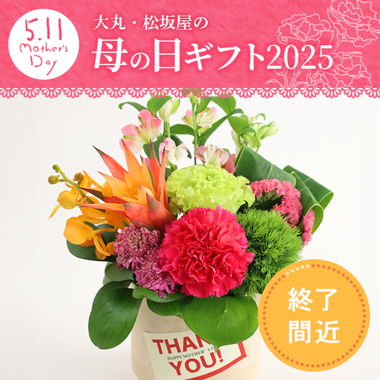 終了間近！母の日ギフト2025