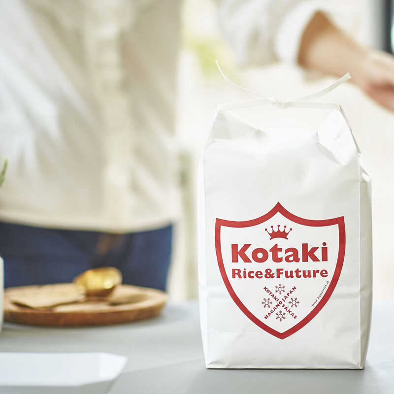  大丸・松坂屋のギフト 希少米 コタキホワイト 1．8kg Bag 3個セット