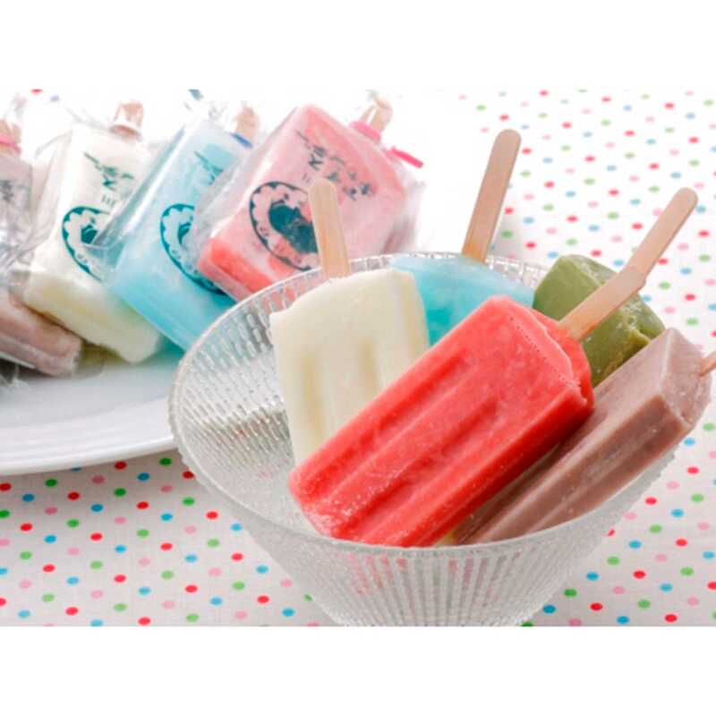 福岡「椛島氷菓」 カバ印のアイスキャンデー10本セット