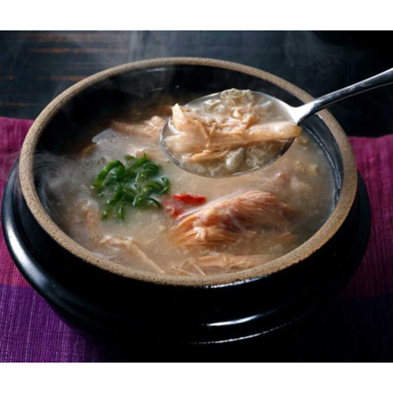 市場 美味しいサムゲタン 韓国食品 １袋 ファイン参鶏湯 韓国料理 参鶏湯 韓国食材 800g