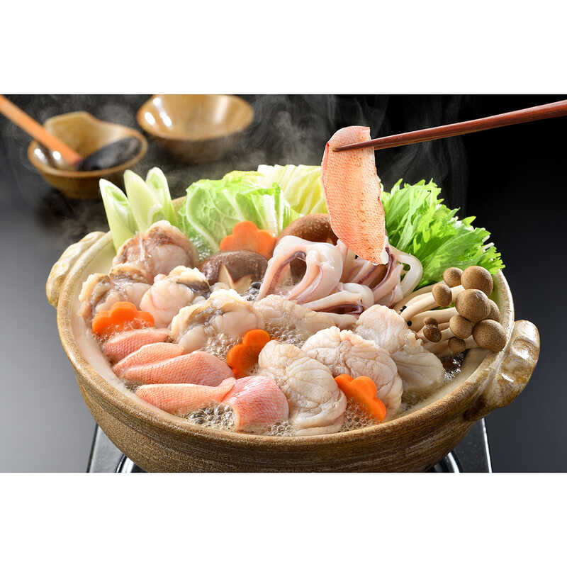 「下関　音」四種の海鮮鍋