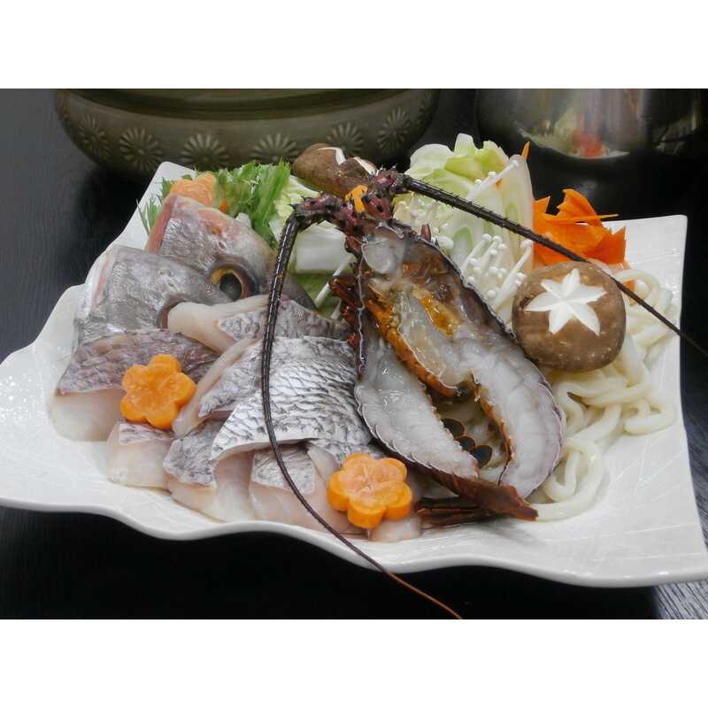 ＜大丸松坂屋＞ 徳島 吟月 天然伊勢海老と鯛の祝い鍋画像