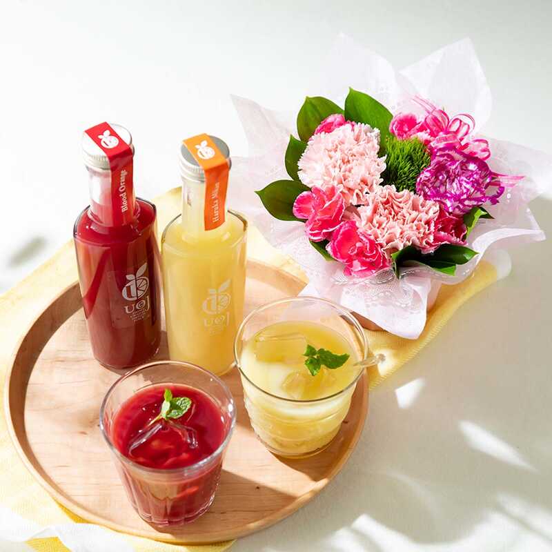 商品画像：愛媛産はるかジュース6本 ストレートジュース1000ml 6本 : きな 4