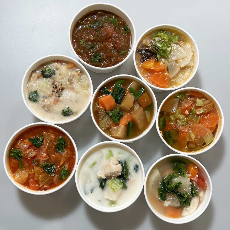 ＜大丸松坂屋＞ たんとスープ 全8種たんとを知るスープセット画像