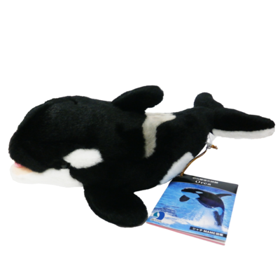 名古屋港水族館 シャチ ぬいぐるみ 25th 刺繍入り - メルカリ