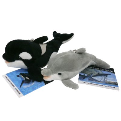 リアルマスコットＣセット（シャチ・バンドウイルカ）