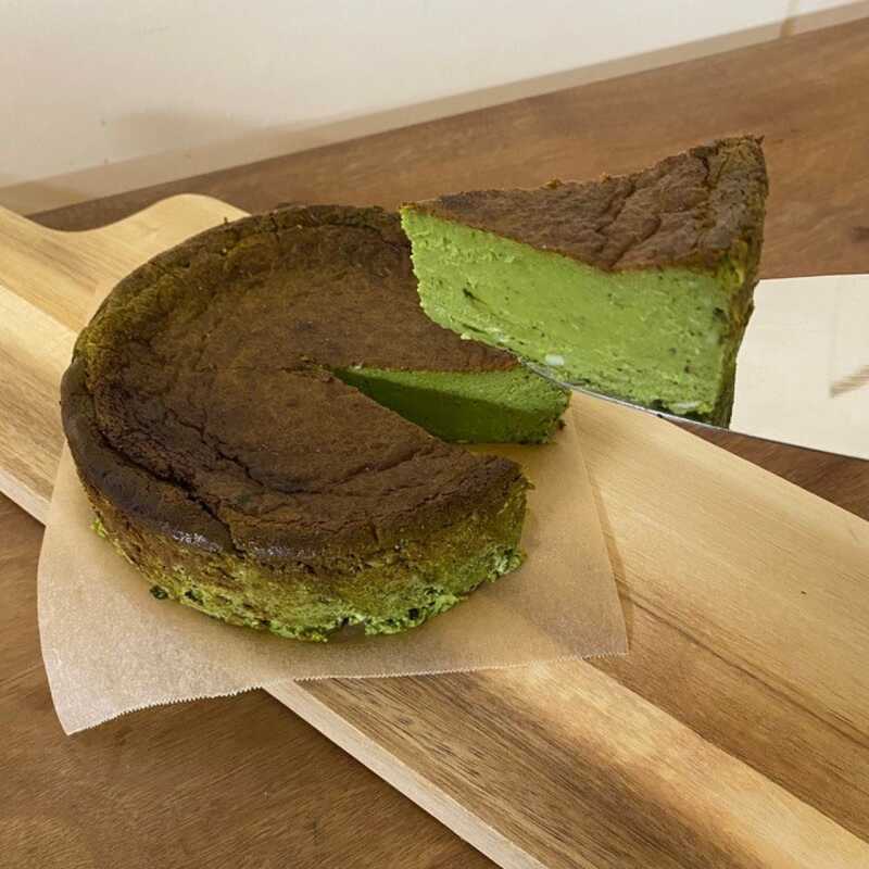 ＜大丸松坂屋＞ 京都チーズケーキ博物館 カマンベールの抹茶バスクチーズケーキ