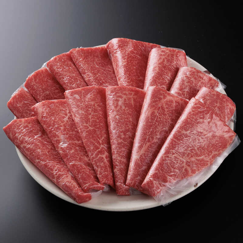 ＜大丸松坂屋＞ 精肉 静 佐賀牛 赤身スライス（すき焼き、しゃぶしゃぶ用）画像