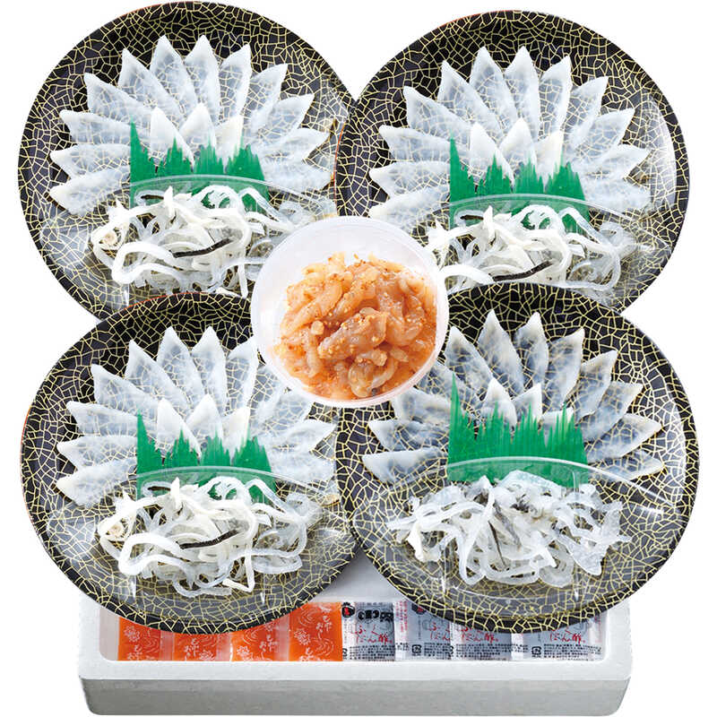 ふく刺身味比べ（とらふく塩辛付）セット｜大丸松坂屋オンラインストア【公式通販】