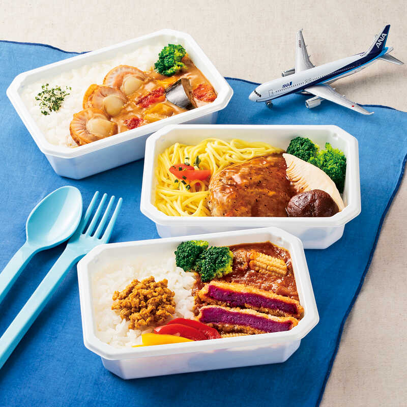 ANA機内食「国際線エコノミークラスセット」冷凍ご飯【通販