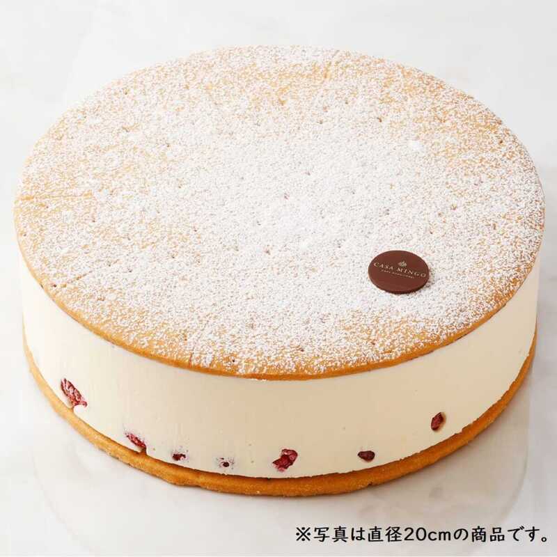  洋菓子店カサミンゴー ケーゼザーネトルテレアチーズケーキ15cm