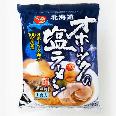 オホーツク塩ラーメン 1ケース(16食入)