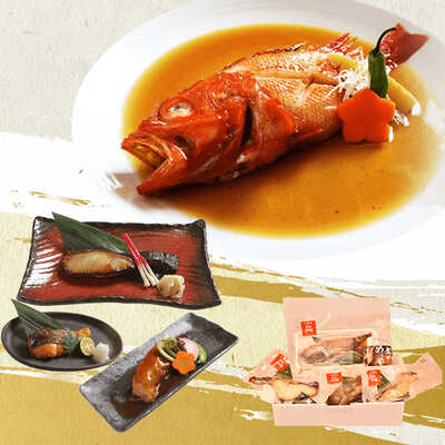 きんき入り “釧路”名物魚セット