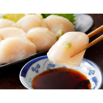 北海道産 帆立貝柱 1kg(欠け・割れあり)