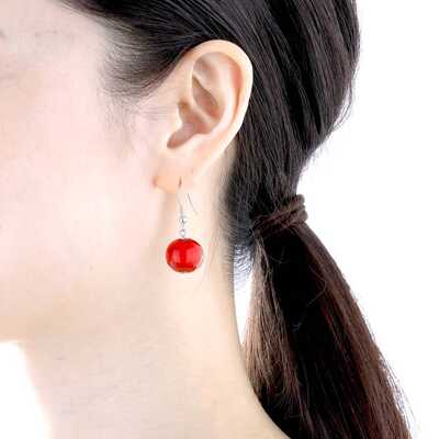 Ａｌｅｓｓｉａ　（アレッシア）　ピアス　＜レッド＞