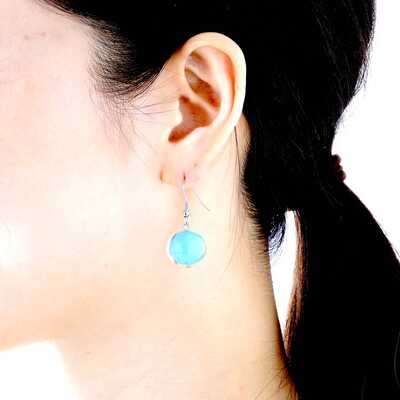 Ａｌｅｓｓｉａ　（アレッシア）　ピアス　＜ターコイズブルー＞